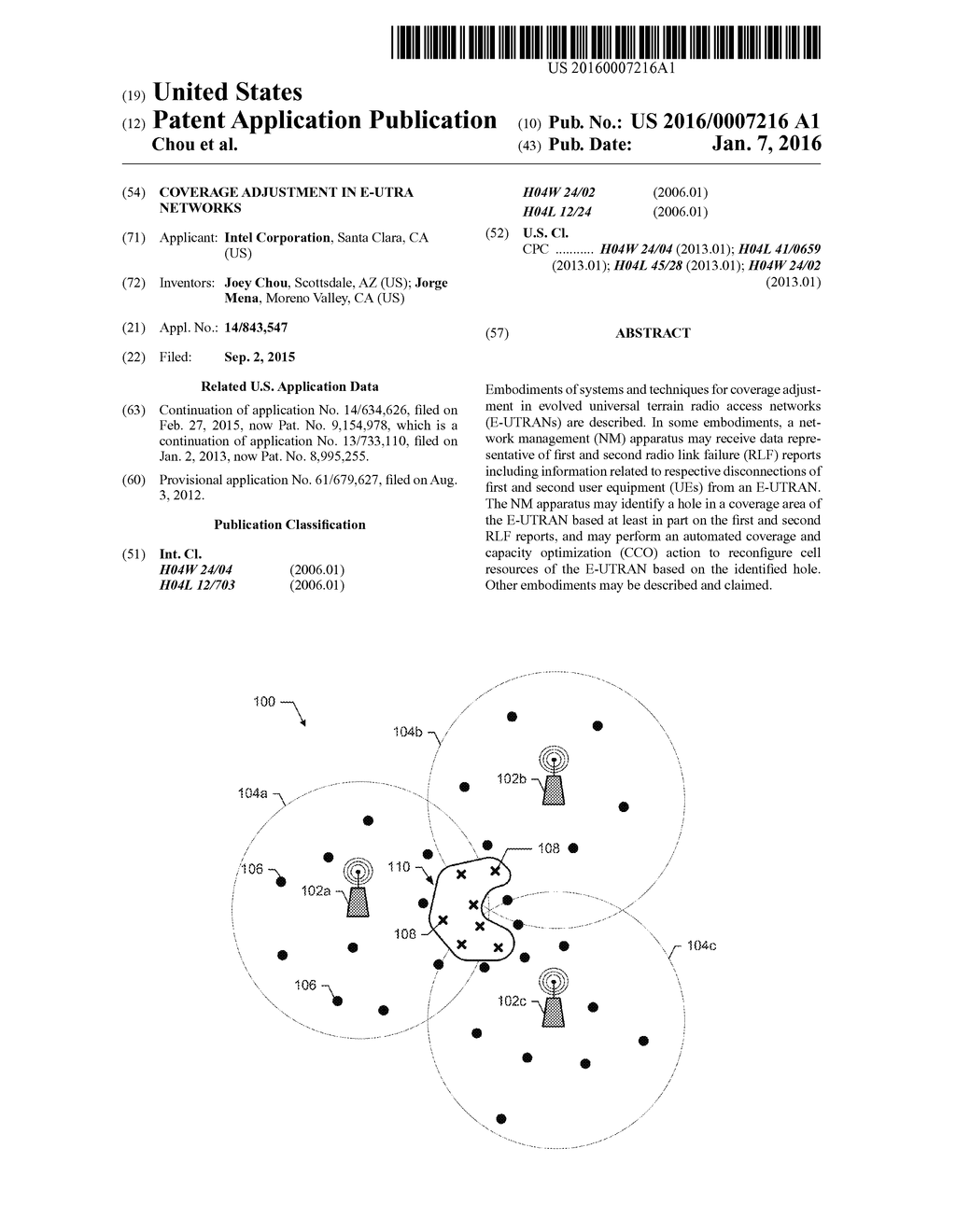 COVERAGE ADJUSTMENT IN E-UTRA NETWORKS - diagram, schematic, and image 01