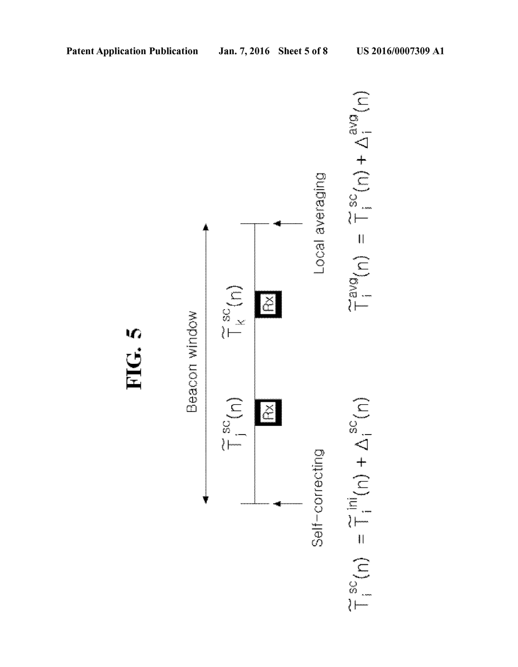 METHOD AND SYSTEM FOR SYNCHRONIZING TIME INFORMATION IN AD HOC NETWORK - diagram, schematic, and image 06