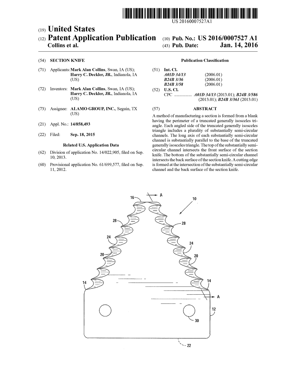 Section Knife - diagram, schematic, and image 01