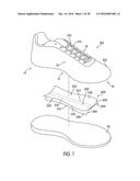 Article of Footwear with Decoupled Upper diagram and image