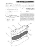 VENTILATING INSOLE STRUCTURE diagram and image