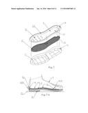 VENTILATING INSOLE STRUCTURE diagram and image