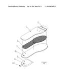 VENTILATING INSOLE STRUCTURE diagram and image