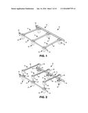 THREE DIMENSIONAL CONNECTION SYSTEM FOR BED FRAME diagram and image