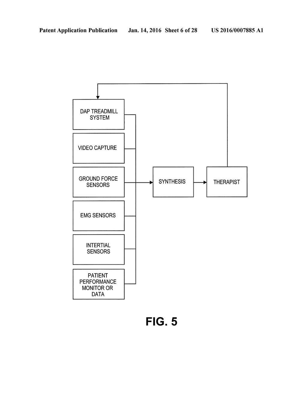 METHOD OF GAIT EVALUATION AND TRAINING WITH DIFFERENTIAL PRESSURE SYSTEM - diagram, schematic, and image 07