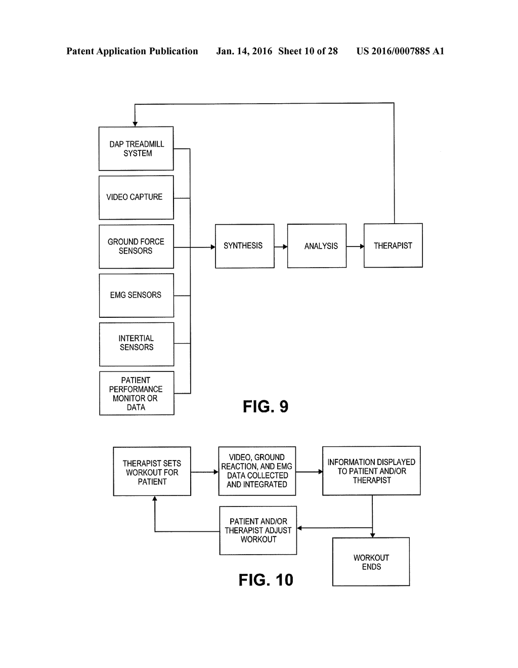 METHOD OF GAIT EVALUATION AND TRAINING WITH DIFFERENTIAL PRESSURE SYSTEM - diagram, schematic, and image 11