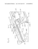 LANCET DEVICE WITH DEPTH ADJUSTMENT AND LANCET REMOVAL SYSTEM AND METHOD diagram and image