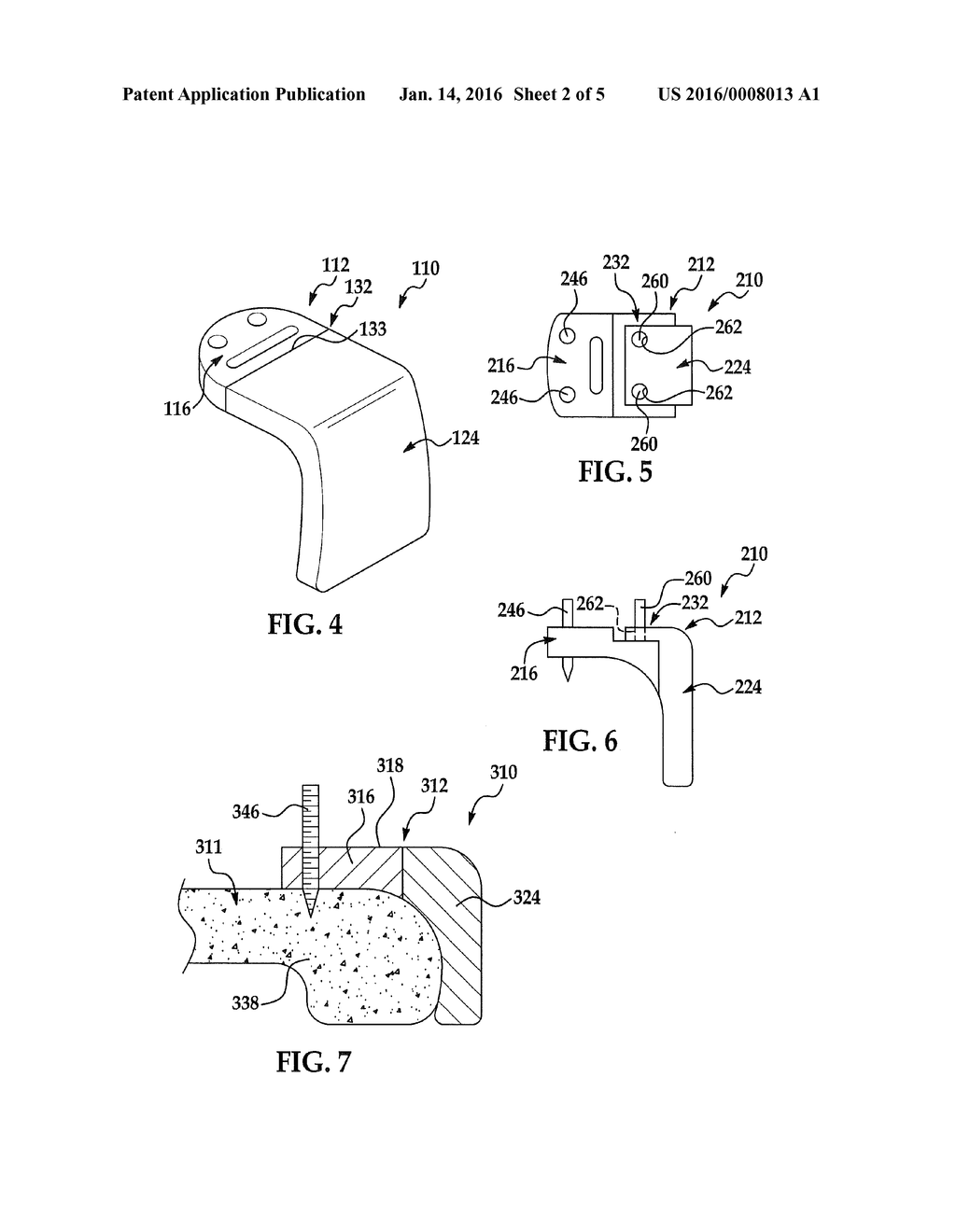 PATIENT SPECIFIC ALIGNMENT GUIDE WITH CUTTING SURFACE AND LASER INDICATOR - diagram, schematic, and image 03