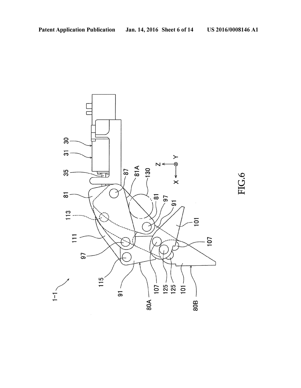 ARTICULATED MECHANISM, FINGER, AND HAND - diagram, schematic, and image 07