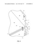 MOVEABLE CORNER ELEMENT FOR A CASKET diagram and image