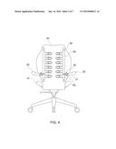 FUNCTIONAL CHAIR INCLUDING ACUPRESSURE BALLS diagram and image