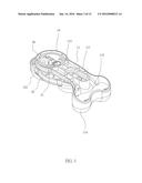 Rotating and Extensible Swinging Massage Head Unit diagram and image