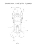 Rotating and Extensible Swinging Massage Head Unit diagram and image