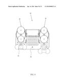 Rotating and Extensible Swinging Massage Head Unit diagram and image