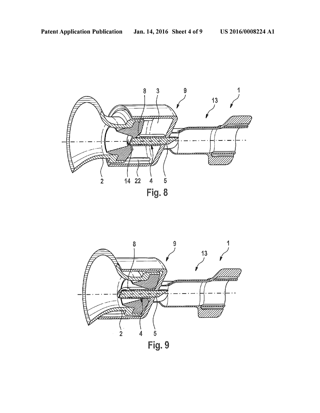 CONNECTOR FOR A CONTAINER INCLUDING A MEDICINAL ACTIVE INGREDIENT - diagram, schematic, and image 05