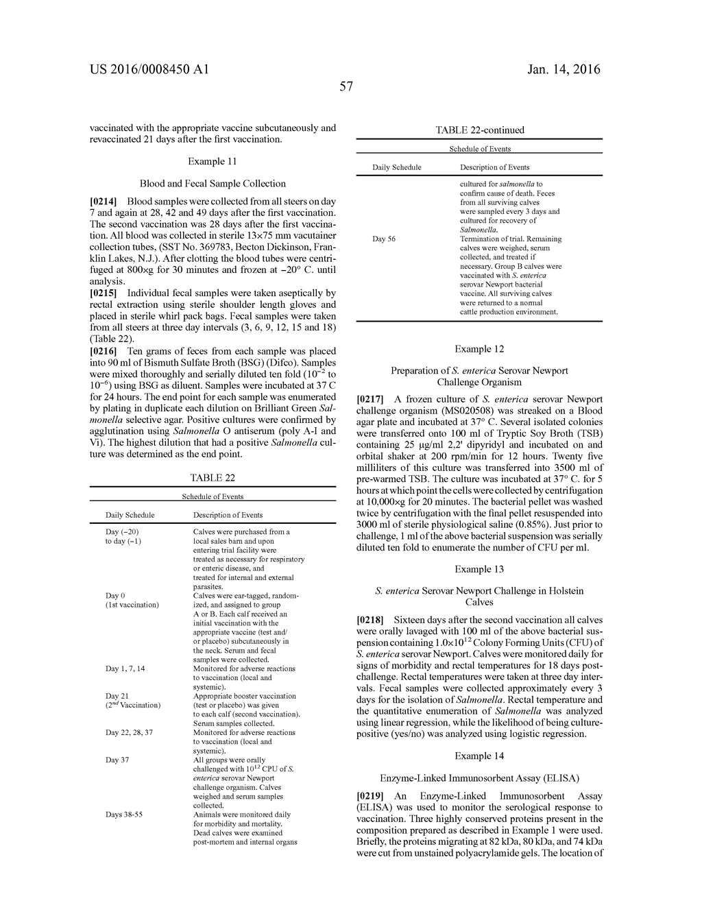 COMPOSITIONS PRODUCED USING ENTERIC PATHOGENS AND METHODS OF USE - diagram, schematic, and image 91