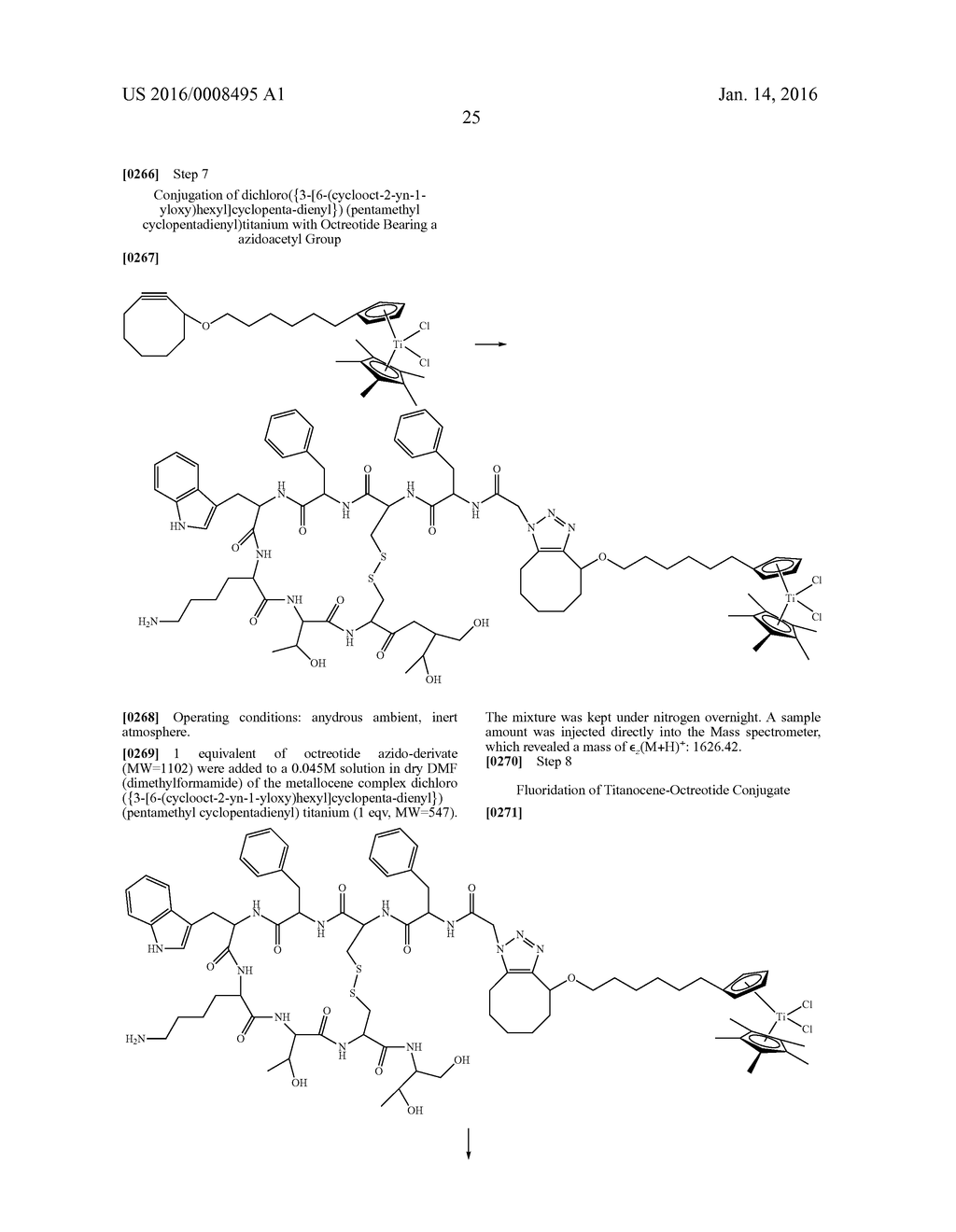 Metallocene Compounds and Labeled Molecules Comprising the Same for In     Vivo Imaging - diagram, schematic, and image 27