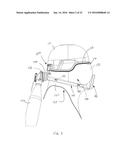 INTEGRATED BALLISTIC HELMET AND GAS MASK diagram and image