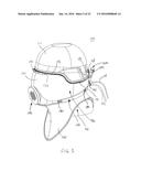 INTEGRATED BALLISTIC HELMET AND GAS MASK diagram and image