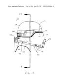 INTEGRATED BALLISTIC HELMET AND GAS MASK diagram and image