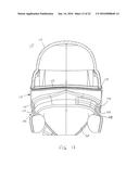 INTEGRATED BALLISTIC HELMET AND GAS MASK diagram and image