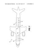 INTERFACE BETWEEN FIRE SUPPRESSANT CONDUIT AND CARGO COMPARTMENT OF AN     AIRCRAFT diagram and image