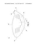 CLUB HEADS FOR ADJUSTING VERTICAL SPIN OF A GOLF BALL AND METHODS OF     PROVIDING THE SAME diagram and image