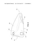 CLUB HEADS FOR ADJUSTING VERTICAL SPIN OF A GOLF BALL AND METHODS OF     PROVIDING THE SAME diagram and image