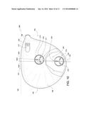 CLUB HEADS FOR ADJUSTING VERTICAL SPIN OF A GOLF BALL AND METHODS OF     PROVIDING THE SAME diagram and image