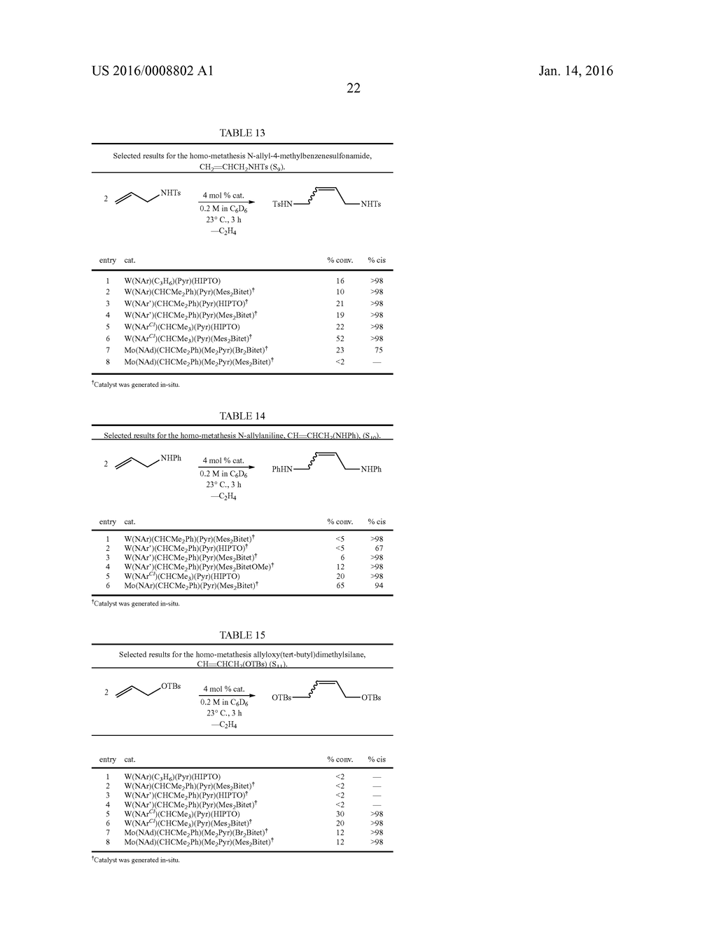 HIGHLY Z-SELECTIVE OLEFIN METATHESIS - diagram, schematic, and image 26