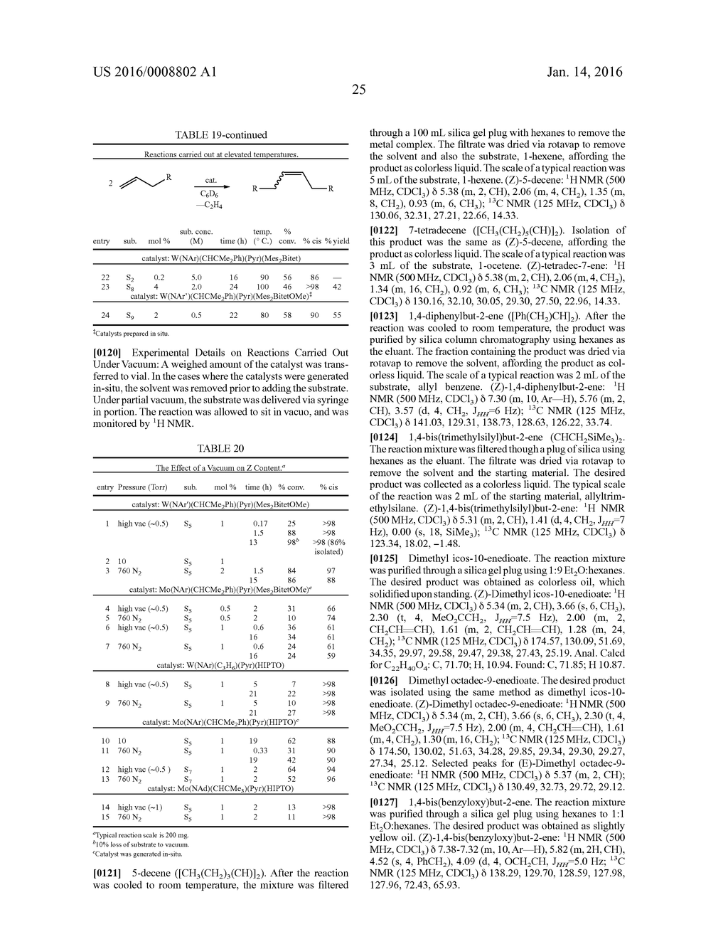 HIGHLY Z-SELECTIVE OLEFIN METATHESIS - diagram, schematic, and image 29