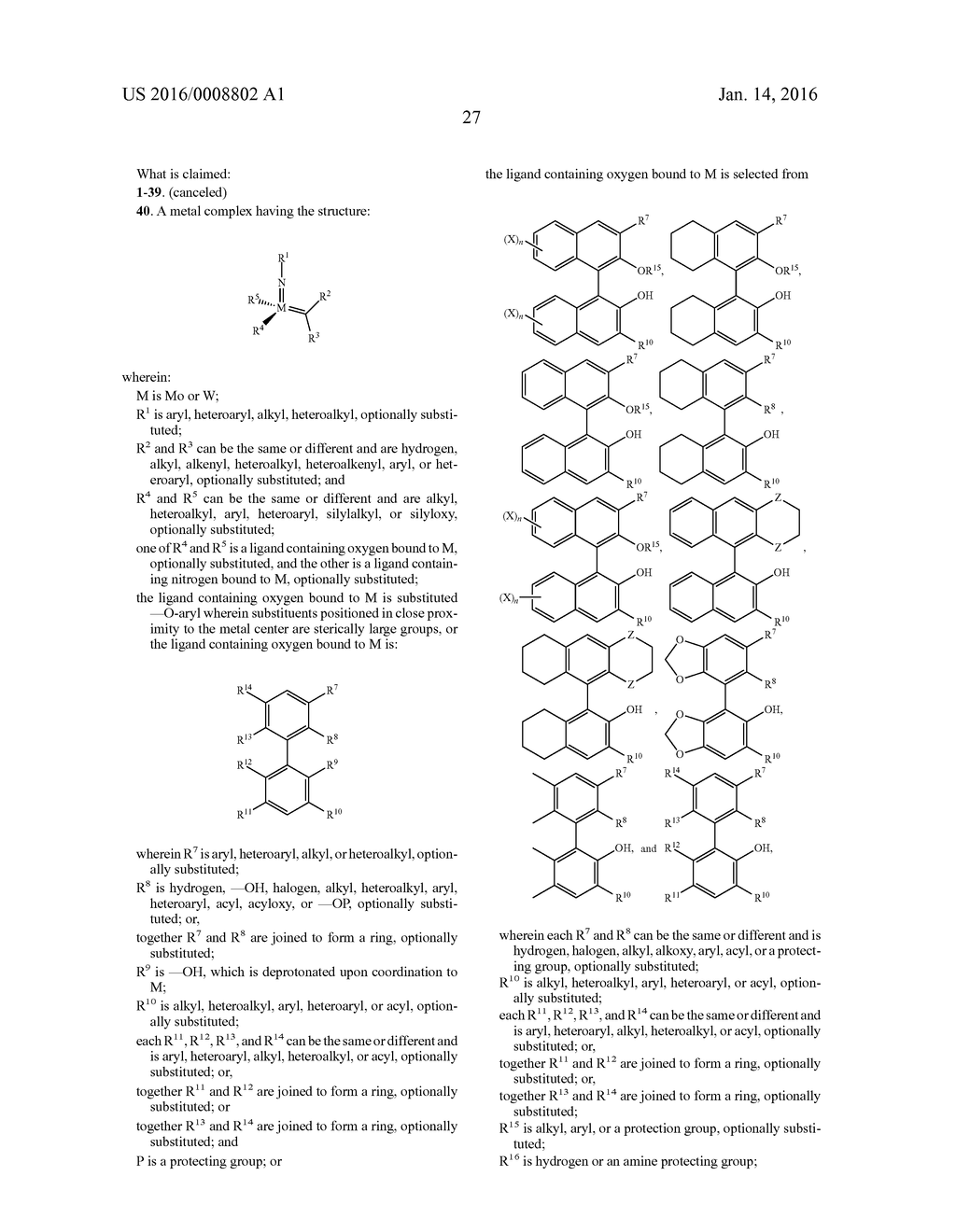 HIGHLY Z-SELECTIVE OLEFIN METATHESIS - diagram, schematic, and image 31