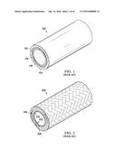 MANUFACTURING COMPOSITE TUBULAR  STRUCTURES USING ADJUSTABLE CYLINDRICAL     MECHANICAL PRESSURE DEVICE AND PROCESS diagram and image