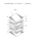 CARBON-FIBER-REINFORCED THERMOPLASTIC-RESIN COMPOSITE MATERIAL AND MOLDED     BODY USING THE SAME diagram and image