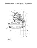 NOISE-ATTENUATING SNORKEL DUCT FOR AIR-HANDLING SYSTEM RECIRCULATION VENT diagram and image