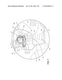 NOISE-ATTENUATING SNORKEL DUCT FOR AIR-HANDLING SYSTEM RECIRCULATION VENT diagram and image