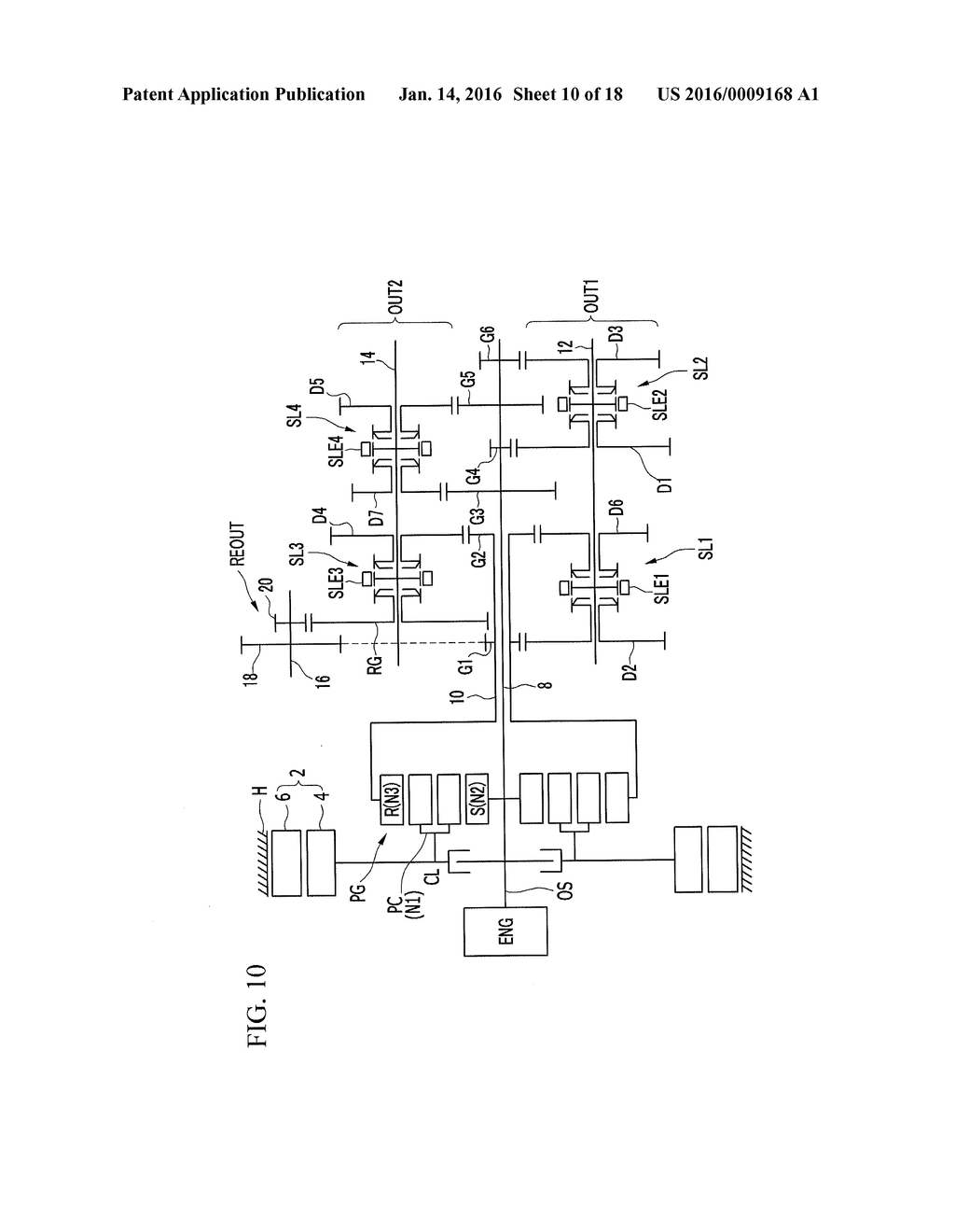 POWER TRANSMITTING APPARATUS FOR VEHICLE - diagram, schematic, and image 11