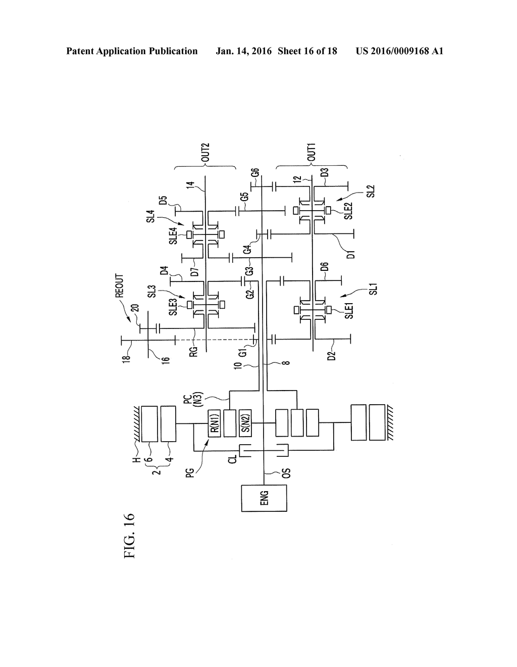 POWER TRANSMITTING APPARATUS FOR VEHICLE - diagram, schematic, and image 17