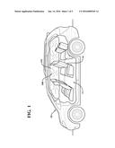 VARIABLE TRAJECTORY SIDE CURTAIN AIRBAGS diagram and image