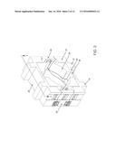 THREE-PIECE AIRCRAFT BRAKE ASSEMBLY CONTAINER AND METHOD OF USING SAME diagram and image