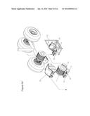 THREE-PIECE AIRCRAFT BRAKE ASSEMBLY CONTAINER AND METHOD OF USING SAME diagram and image