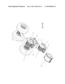 THREE-PIECE AIRCRAFT BRAKE ASSEMBLY CONTAINER AND METHOD OF USING SAME diagram and image