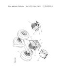 THREE-PIECE AIRCRAFT BRAKE ASSEMBLY CONTAINER AND METHOD OF USING SAME diagram and image