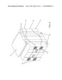 THREE-PIECE AIRCRAFT BRAKE ASSEMBLY CONTAINER AND METHOD OF USING SAME diagram and image