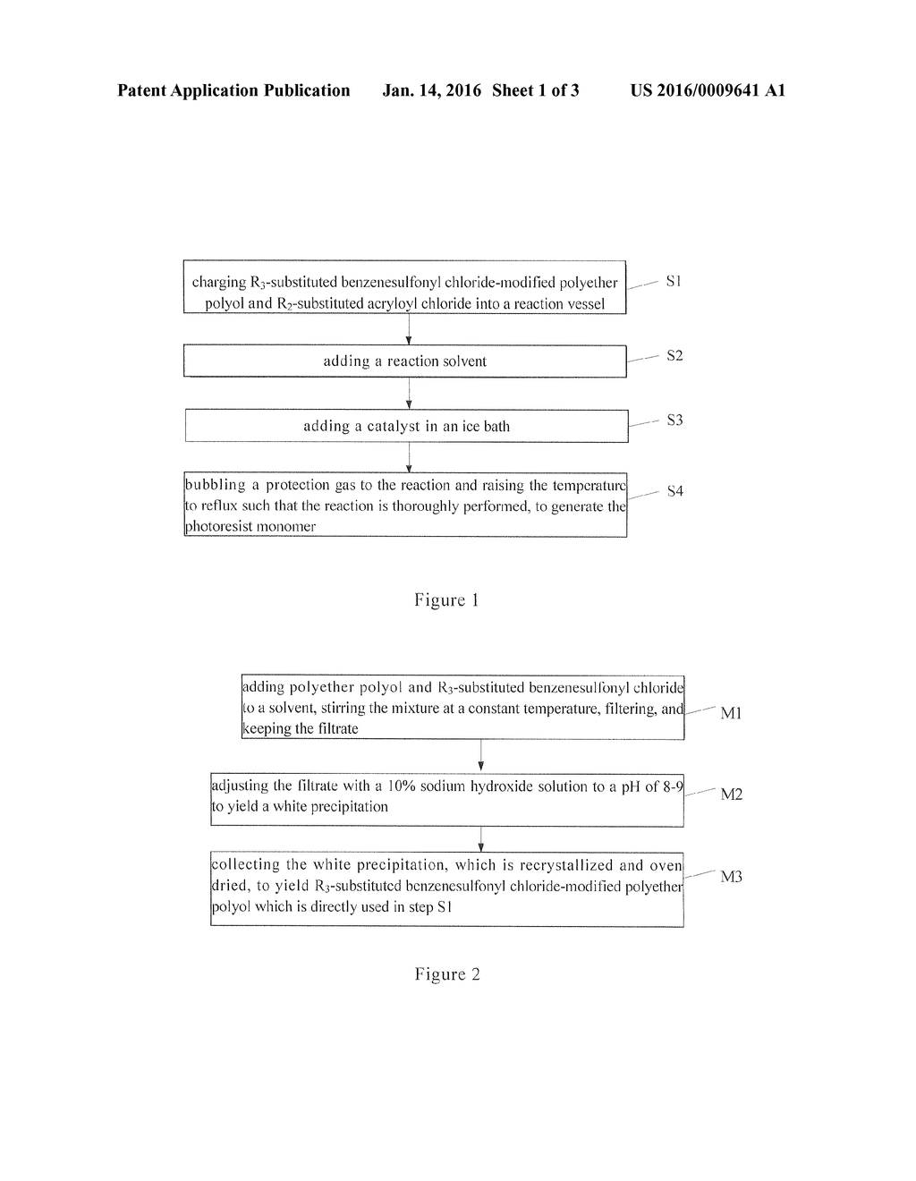 PHOTORESIST MONOMER, PHOTORESIST AND METHOD FOR THE PREPARATION THEREOF,     COLOR FILTER - diagram, schematic, and image 02