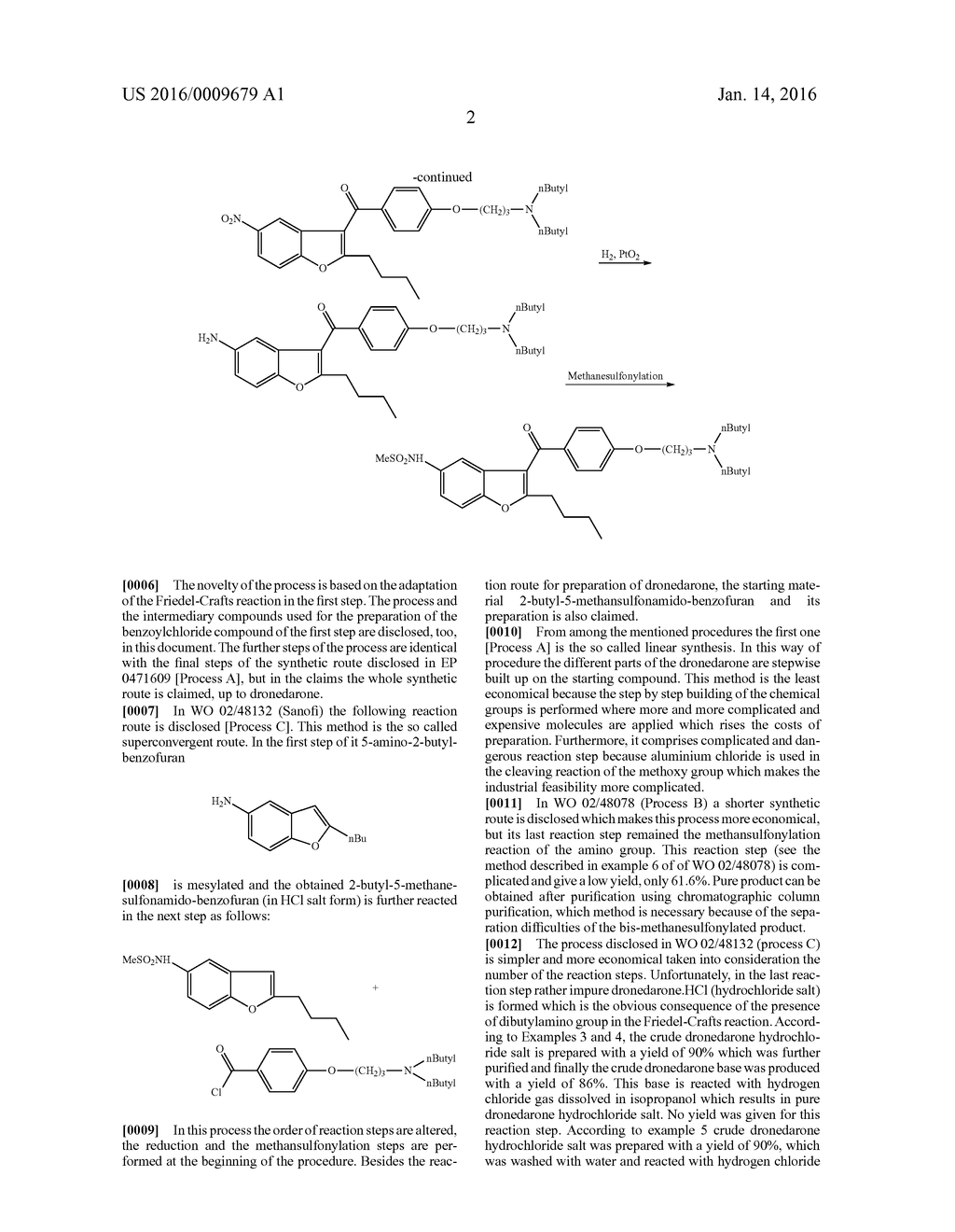 PROCESS FOR PREPARATION OF DRONEDARONE BY N-BUTYLATION - diagram, schematic, and image 03