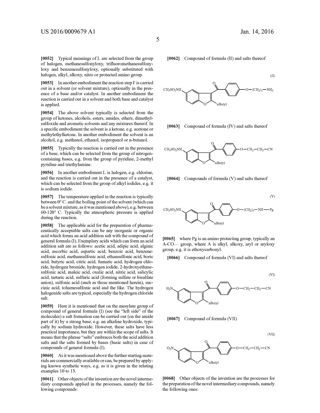 PROCESS FOR PREPARATION OF DRONEDARONE BY N-BUTYLATION - diagram, schematic, and image 06