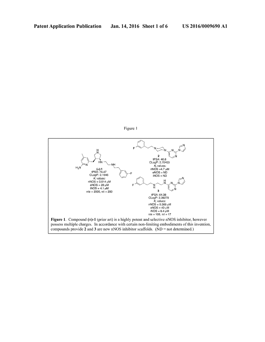 2-Imidazolyl-Pyrimidine Scaffolds as Potent and Selective Inhibitors of     Neuronal Nitric Oxide Synthase - diagram, schematic, and image 02