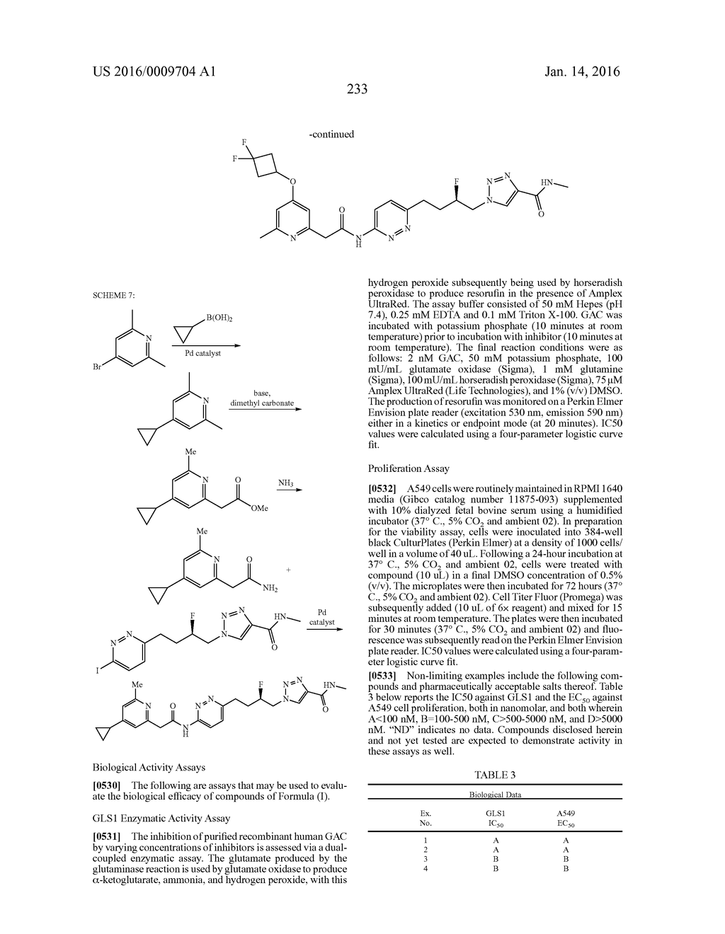 GLS1 INHIBITORS FOR TREATING DISEASE - diagram, schematic, and image 234