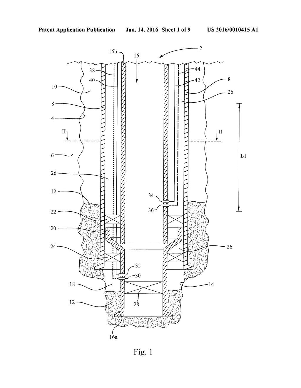 Method for Downhole Cutting of At Least One Line Disposed Outside and     Along a Pipe String in a Well, and Without Simultaneously Severing the     Pipe String - diagram, schematic, and image 02